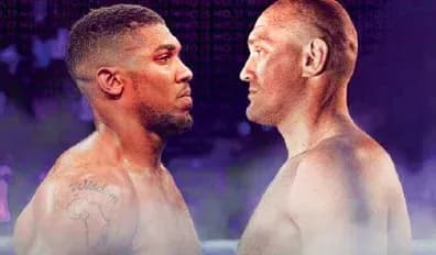 Anthony Joshua y Tyson Fury cara a cara