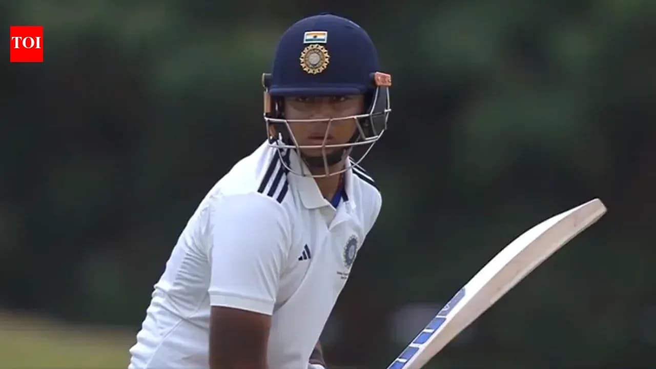 Jugador de cricket preparándose para batear