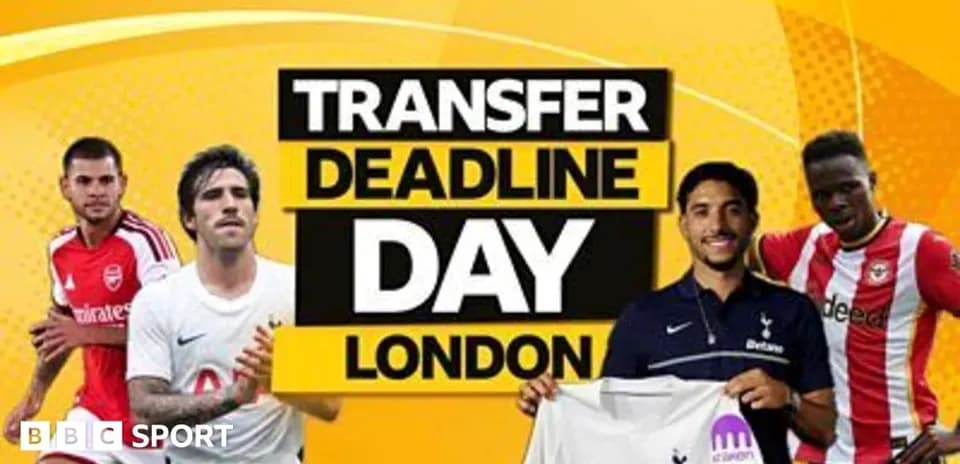 Jugadores y texto de día de cierre de transferencias