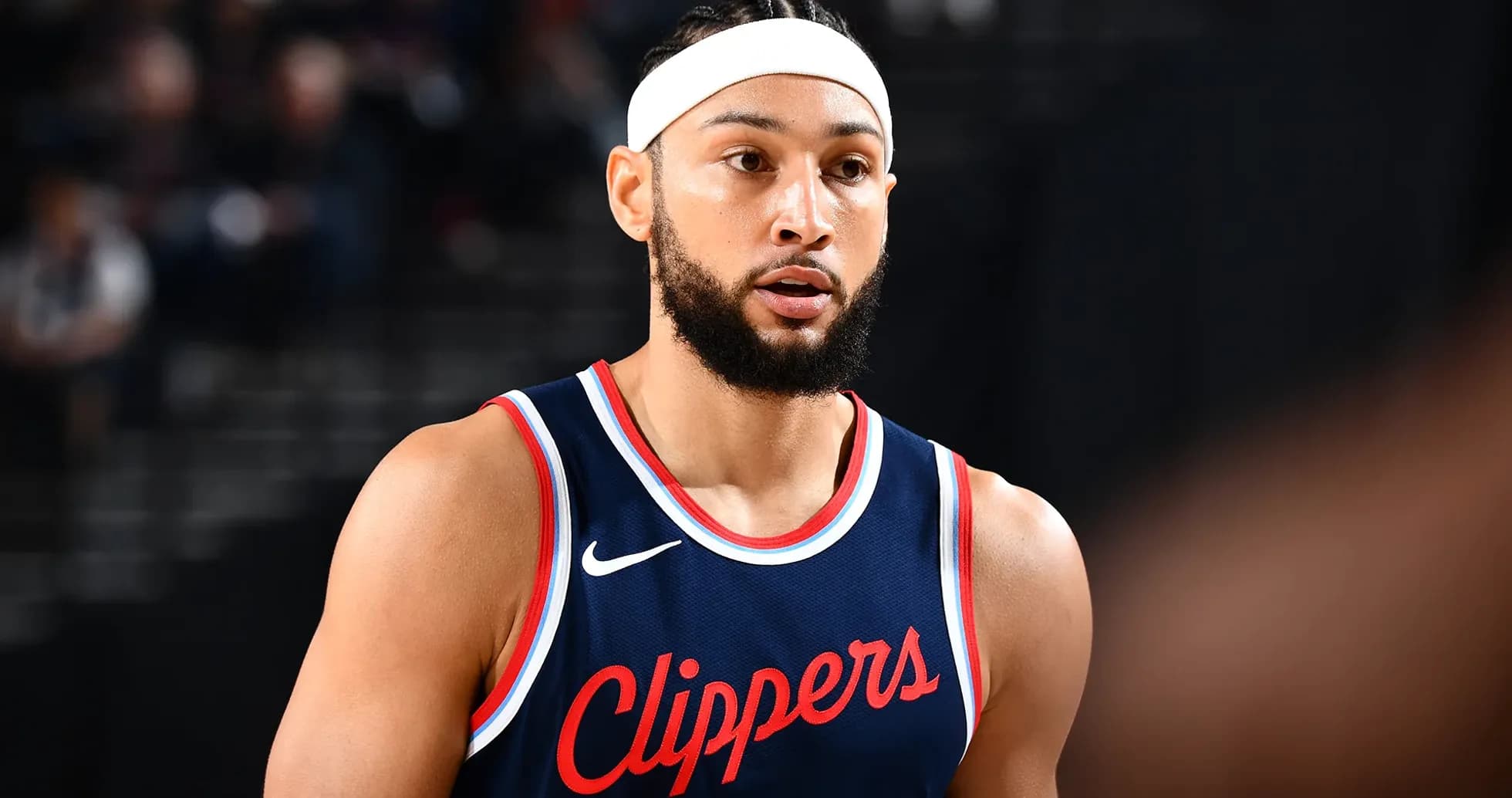 Jugador de los Clippers en acción durante el partido