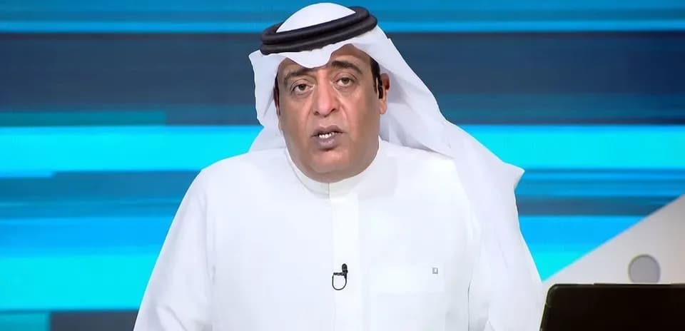 Presentador en un programa deportivo de televisión