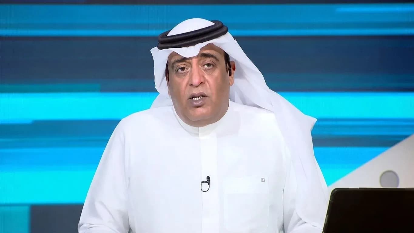 Presentador en un programa deportivo de televisión