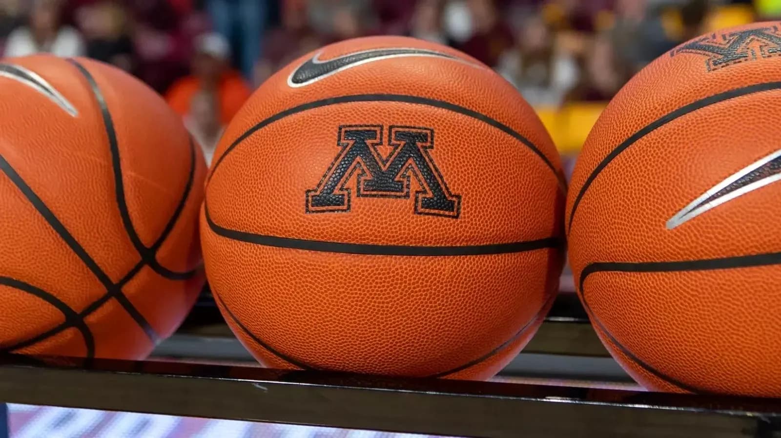 Balones de baloncesto con logo de Minnesota