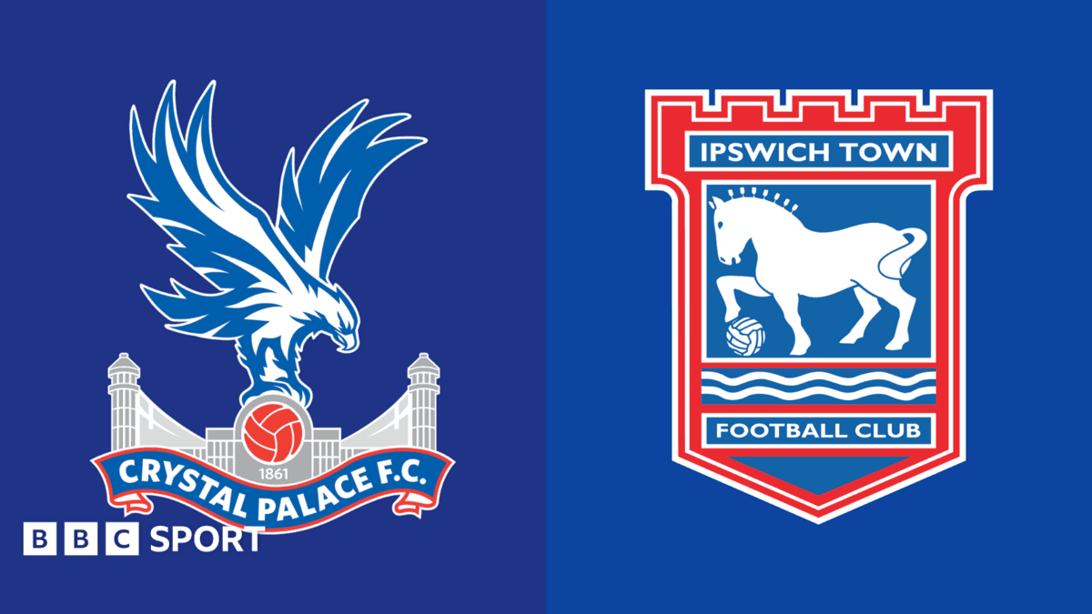 Logos de Crystal Palace F.C. e Ipswich Town