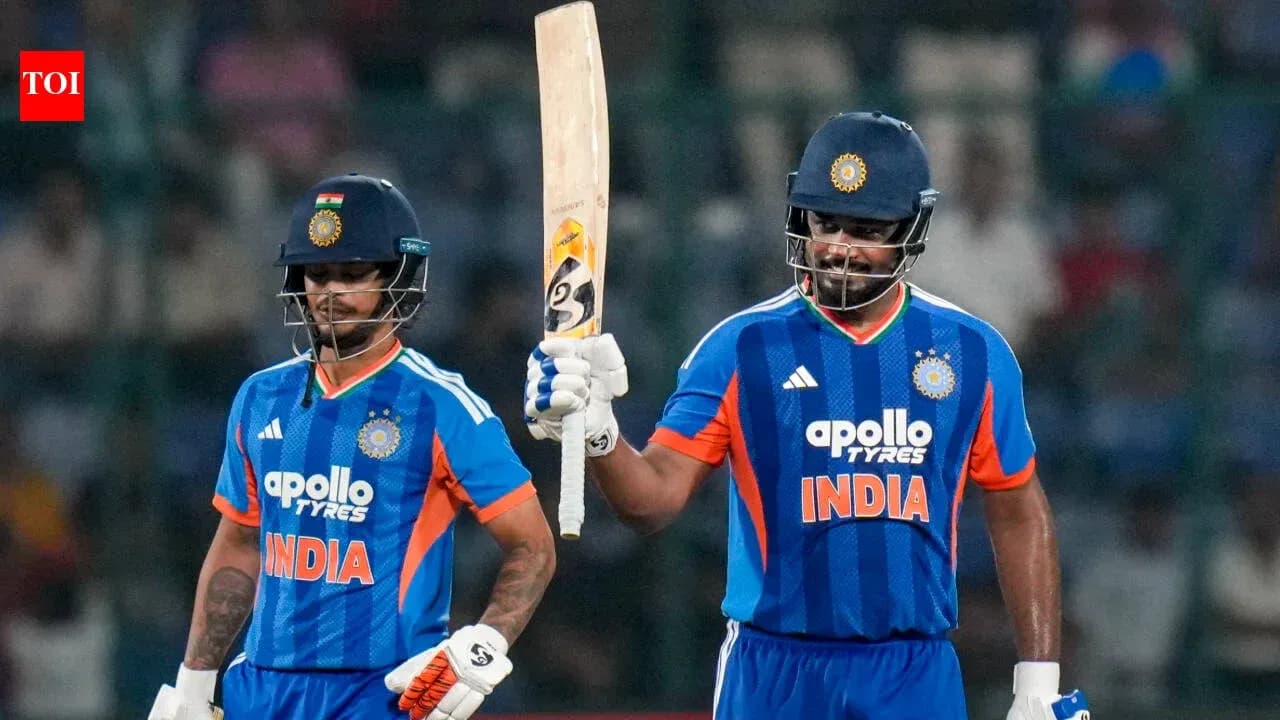 Jugadores de cricket de India celebrando en el campo