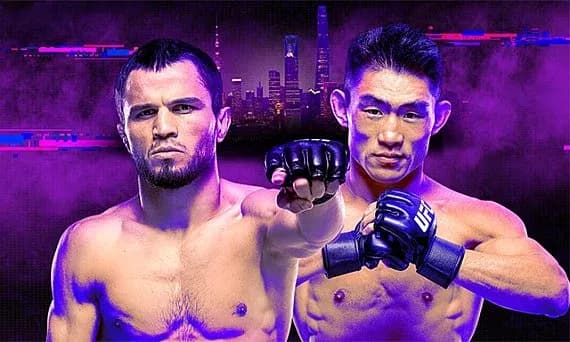 Luchadores de MMA en promoción de pelea