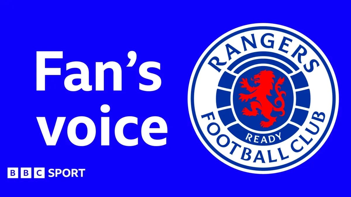 Logotipo del Rangers Football Club con texto de fan Logotipo del Rangers Football Club con texto de fan