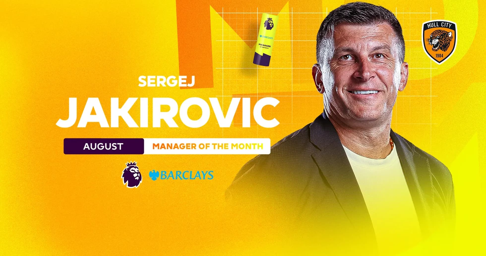 Sergej Jakirovic, Manager of the Month for August Sergej Jakirovic, Manager of the Month for August