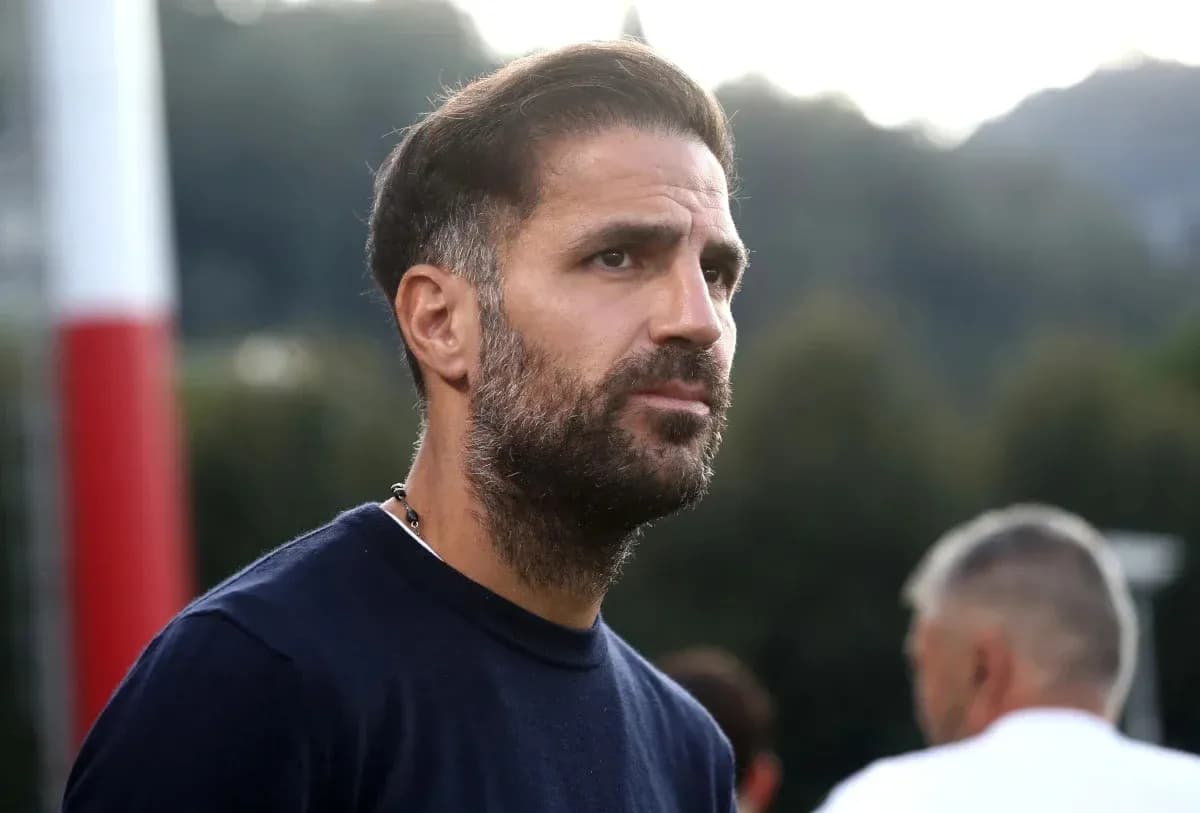 Hombre con barba observando en un campo de entrenamiento Hombre con barba observando en un campo de entrenamiento