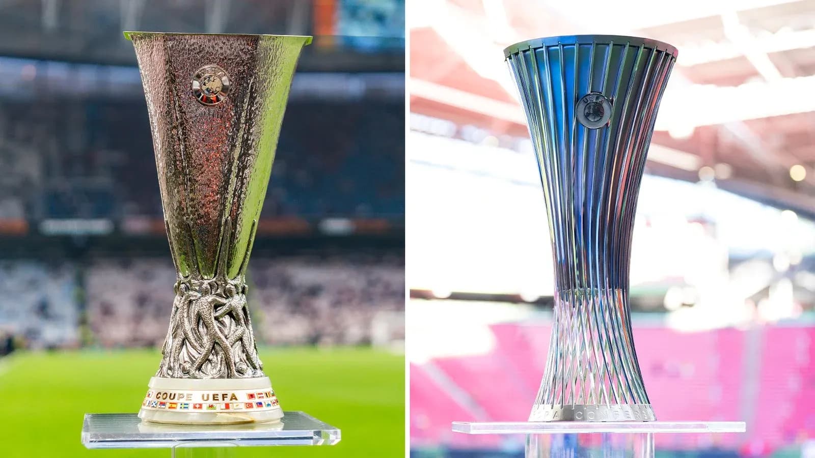 Trofeos de la UEFA Europa League y UEFA Conference League Trofeos de la UEFA Europa League y UEFA Conference League